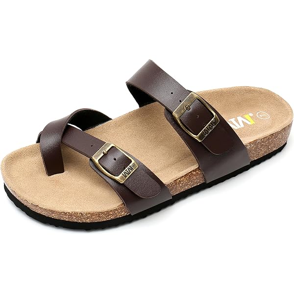 Amazon.com | Finn Comfort Comfortable Sandals, Brown, brown  display picture 2