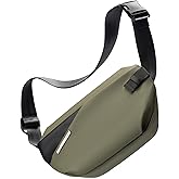 Inateck Sling Bag X-Lite, Lightweight Crossbody Shoulder Chest Bag with Quick-adjust Strap, Water-resistant Waist Fanny Pack for Men, Women, Travel, Cycling, Hiking, Work, Sports