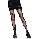 Leg Avenue womens Dark Alternative Fishnet Tights