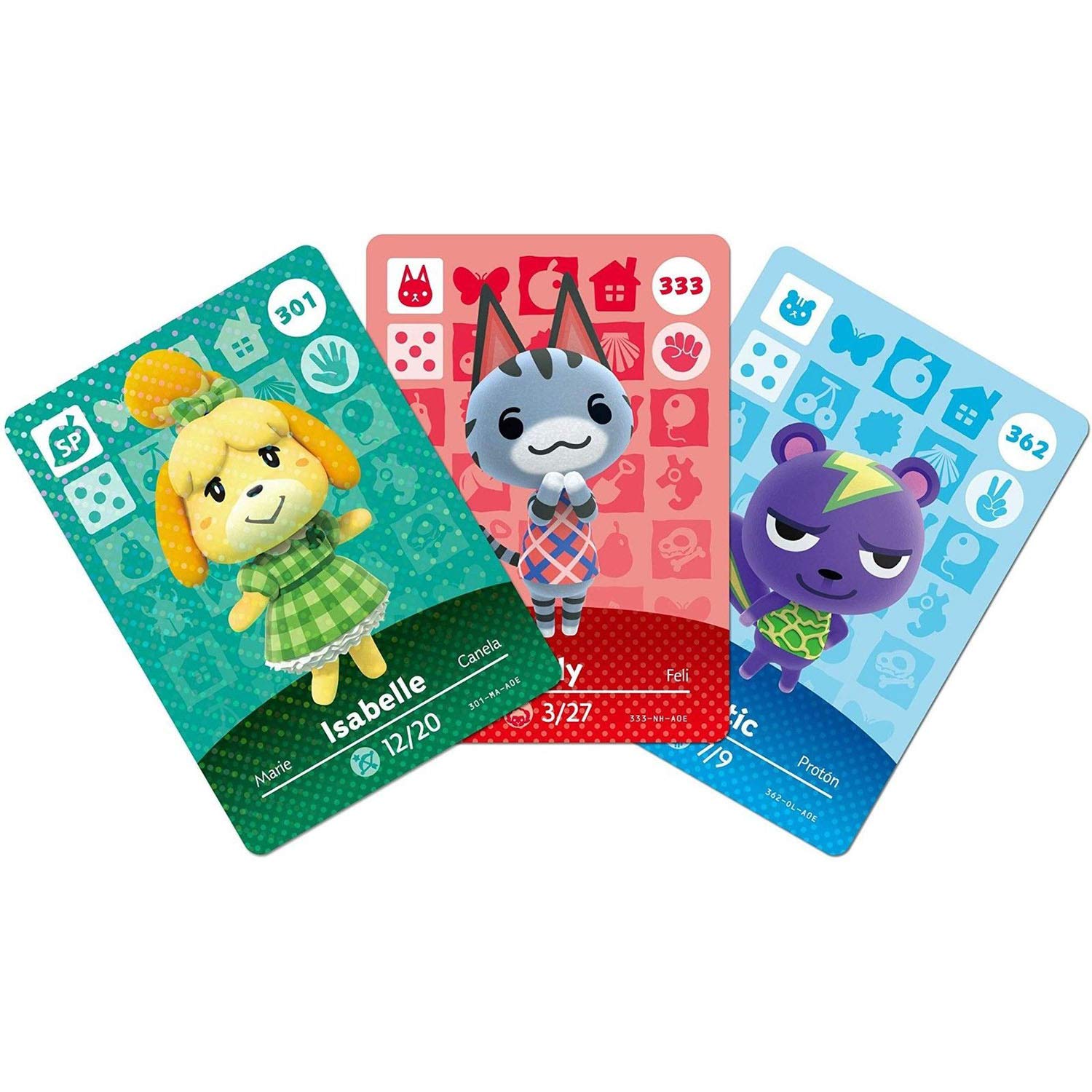Nintendo Animal Crossing amiibo cards Series 3 (6-Pack) - Nintendo Wii U