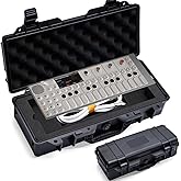 Hard Shell Case for Teenage Engineering OP-1 Field/ OP-1/ OP-XY | High-Density Protective EVA Liner | Portable Travel Carrying Organizer Storage Bag for Audio Sampler Synthesizer, Cables Accessories