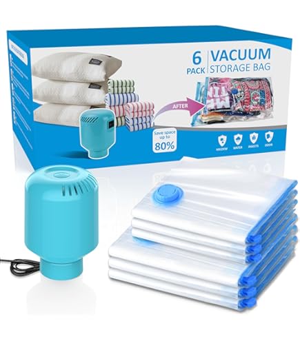 Amazon.com: SZO 10 Pack Vacuum Storage Bags (5 Large/5 Medium