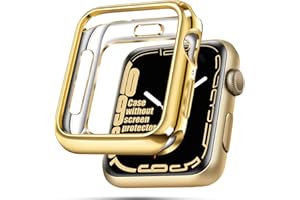 top4cus Scratch-Resistant Soft Flexible TPU Lightweight Iwatch Case Protective Protector Bumper Compatible Apple Watch Series