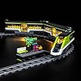 YEABRICKS LED Light for Lego-60337 City Express Passenger Train Building Blocks Model (Lego Set NOT Included)