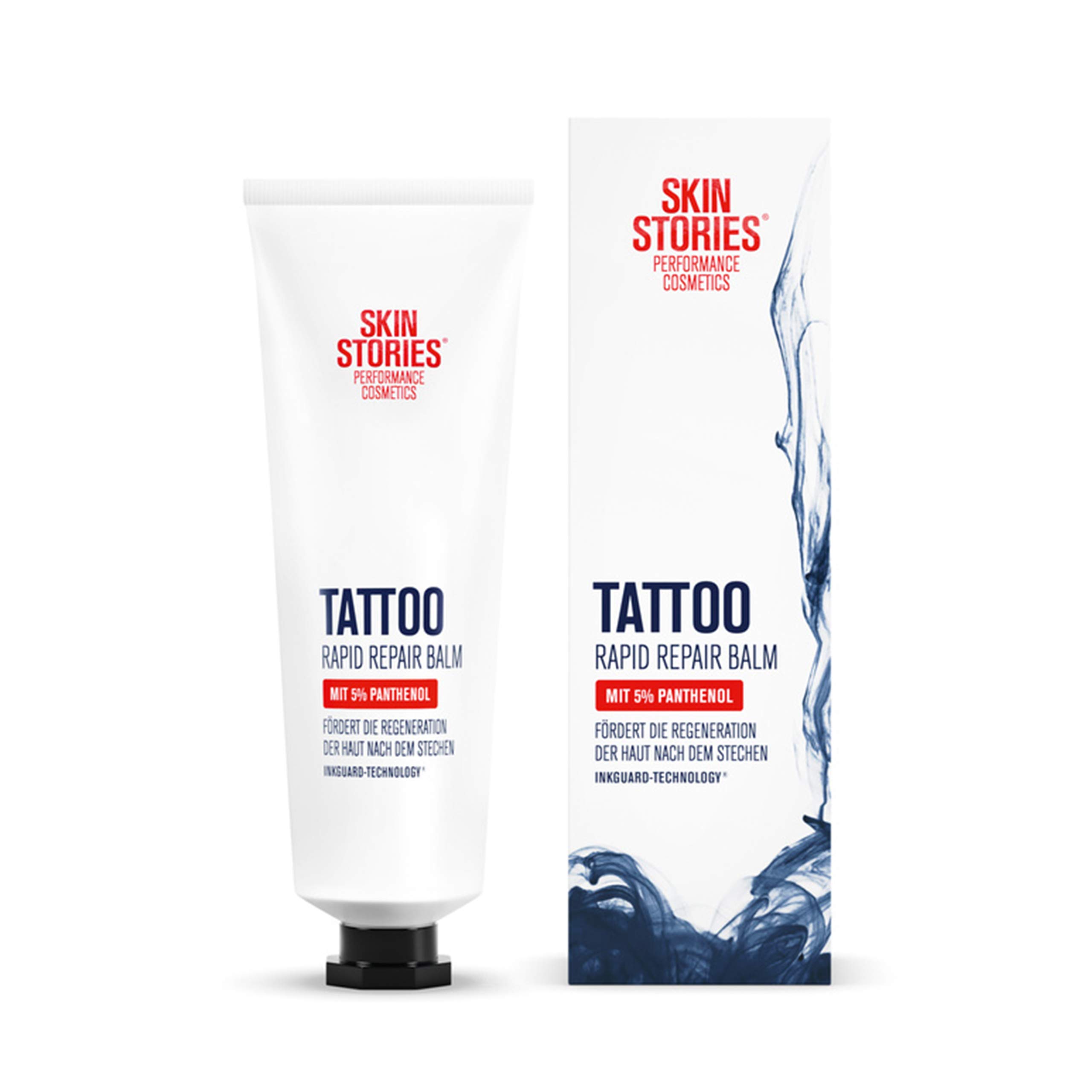 SKIN STORIES Rapid Repair Balm (1 x 50 ml), soothing after tattoo cream with panthenol, tattoo care to promote regeneration from day 4 after tattooing