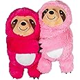 Fringe Studio Plush Dog Toy, 2 Pieces Set, Cuddle Buds, Petshop Collection (312063)