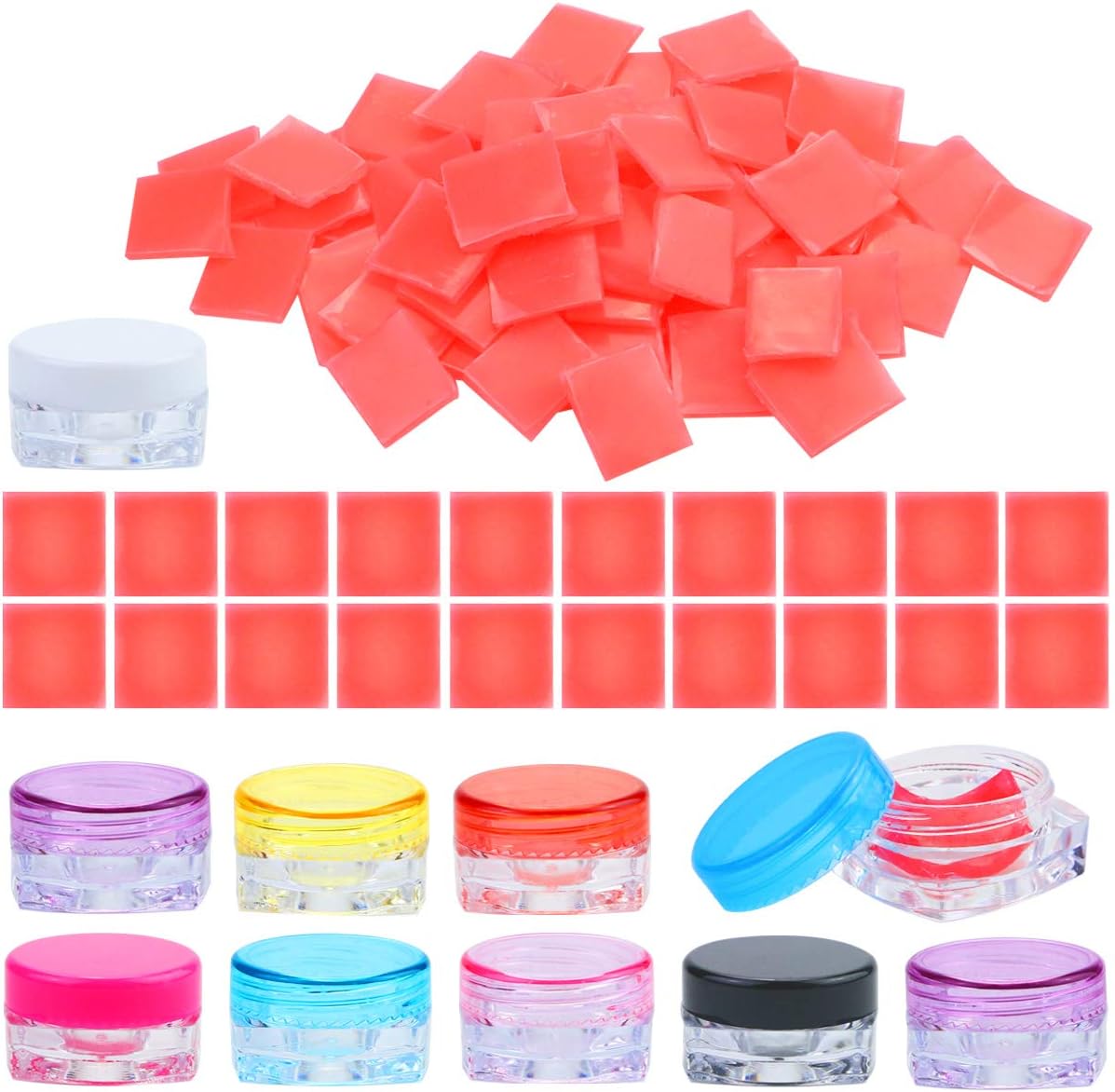 Amazon.com: Wpxmer 100 Pieces DIY Diamond Painting Glue Clay Square