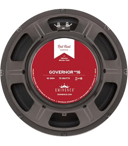 Amazon.com: Eminence CV7516 Redcoat Series 12-Inch 75-Watt 16-Ohm