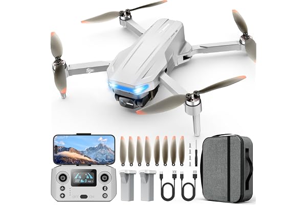 Oddire Drones with Camera for Adults 4K, GPS Auto Return, Waypoint Flight, Orbit Fly, GPS Follow, Gesture Control, Foldable D