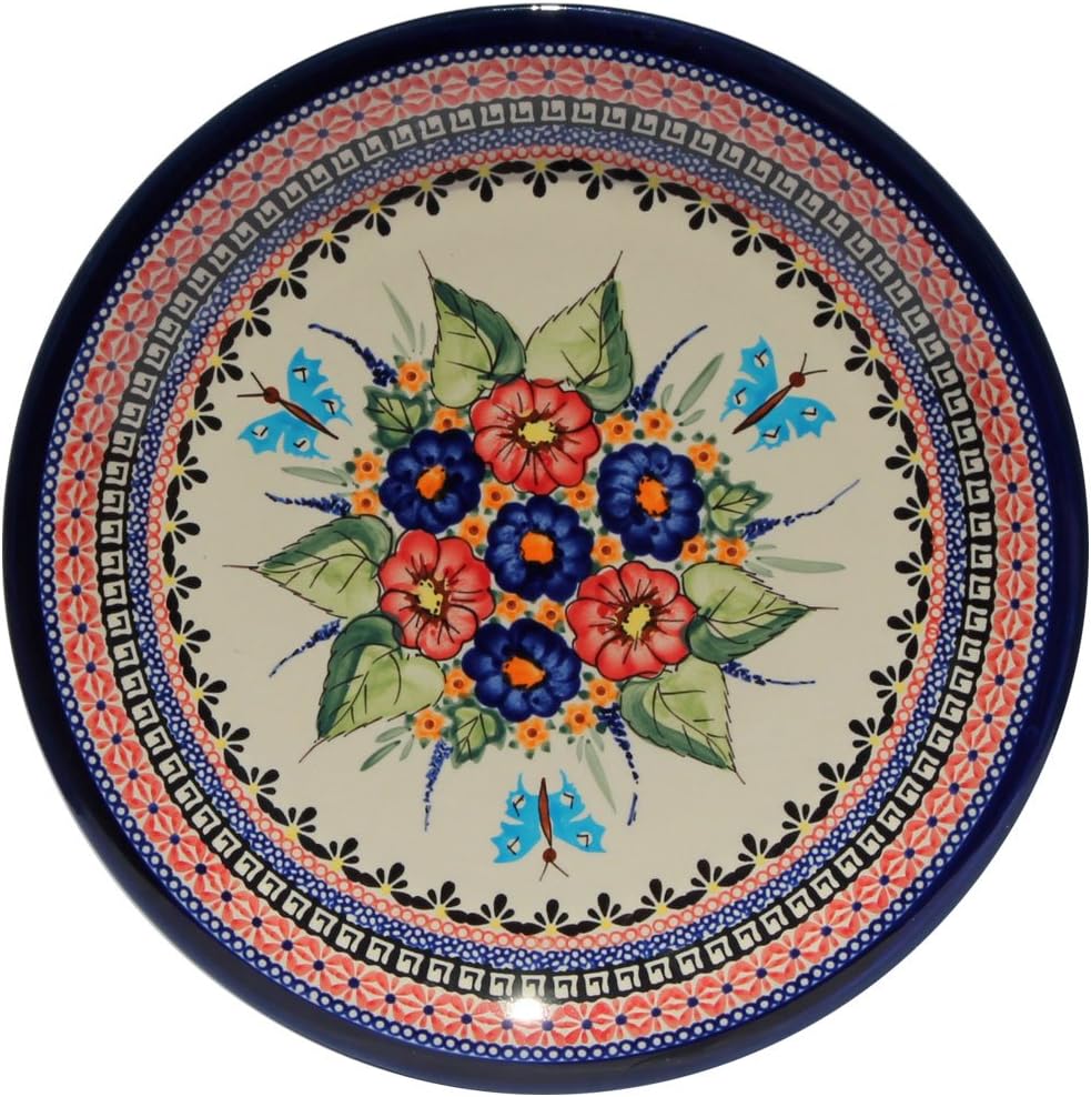 Polish Pottery Dinner Plate 10.75 Inch From Zaklady
