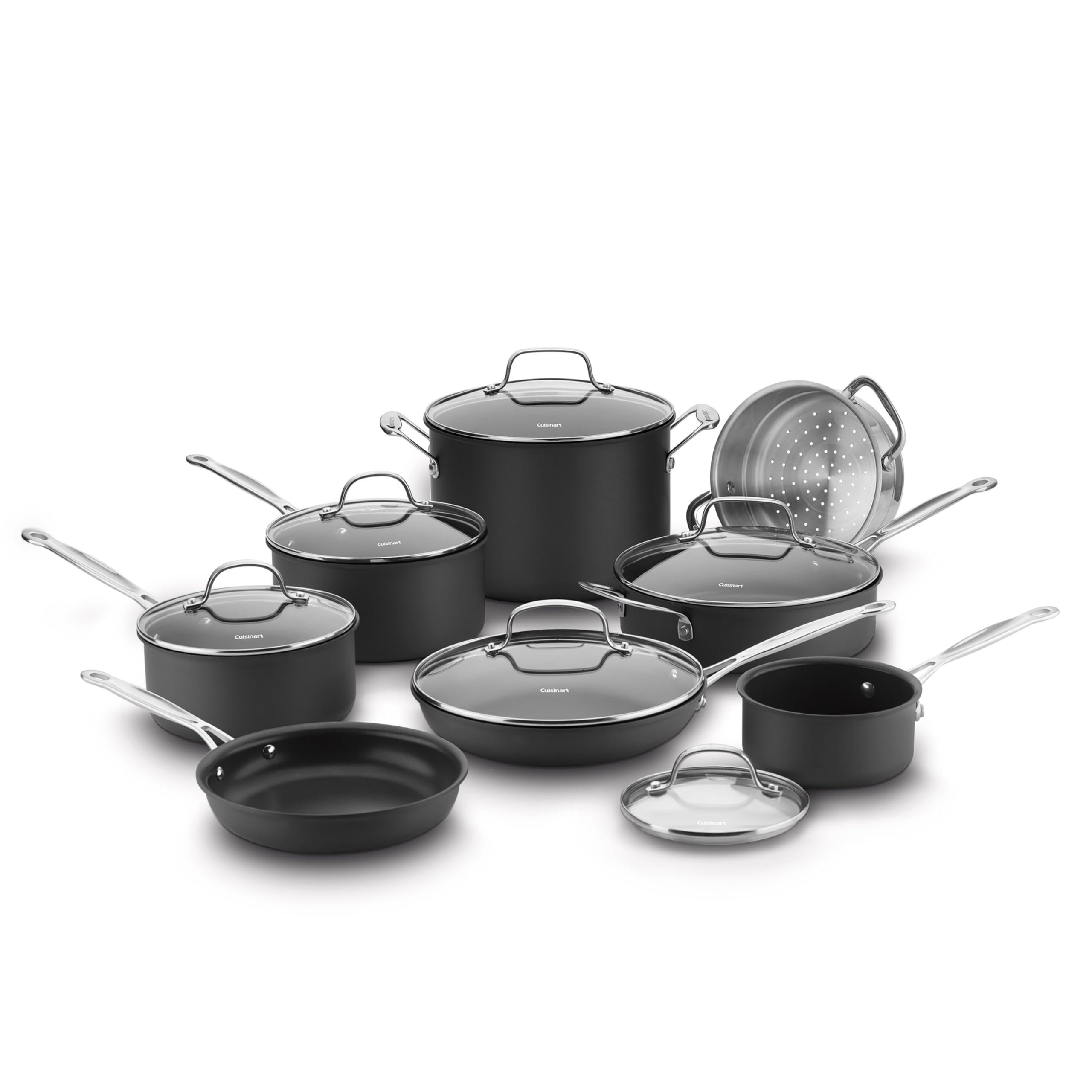 Cuisinart Chef's Classic™ Nonstick Hard Anodized 14 Piece Set, 66C-14 Image