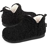 FamilyFairy Women's Bootie Slippers Warm House Shoes Indoor Fuzzy Boots | Soft Shearling Velvet Upper, Breathable Lining, Non-Slip Versatile Sole, Easy Slip-On, Cloud-Like Comfort, Gift Giving Winter