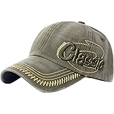 YeeHeen Baseball Cap Washed Embroidered Trucker Hat Retro Sun Hat for Women Men