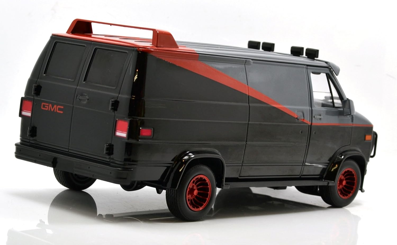 Amazon Mattel Hotwheels 1 18 The A Team Gmc Van マテル ホットウィール 1 18スケール 特攻野郎 Aチーム Gmcバン プラモデル 通販