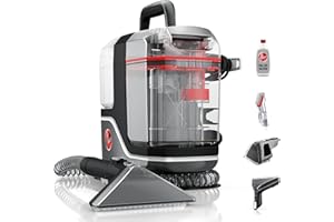 Hoover CleanSlate XL FH15000V Nettoyeur de taches portable pour tapis et tissus d'ameublement, aspiration puissante, réservoi