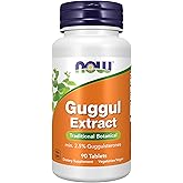 Now Supplements, Guggul Extract 500 mg per Tablet, 90 Tablets