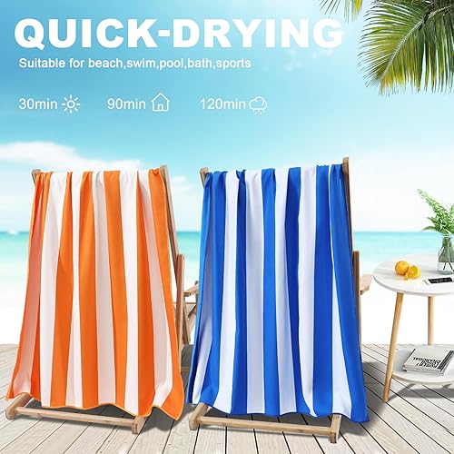 Pack Microfiber Beach Towel Lightweight Oversized Sandproof