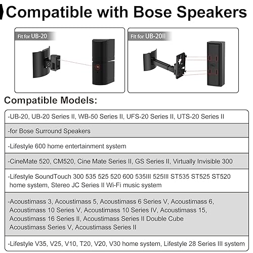 Wb 50 Bose Soundtouch 300 Mounting Brackets Bose® SlideConnect™ WB