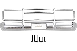 MEUS RACING Front Bumper CNC Aluminum Bumper for Axial SCX30 Chevrolet K10 RTR 1/30 RC Crawler Upgrades