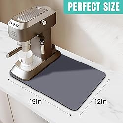 WISELIFE Coffee Mat Super Absorbent Dish Drying Mat