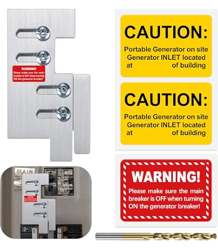 GE Panel Interlock Kit 150 200 Amp GenInterlock GE-200HDA Generator ...