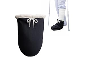 EDWERD Foot Cast Sock Cover for Ankle Toe, Warm Plaster Stocking Protective Accessories for Wounds & Burns, 1 Pcs
