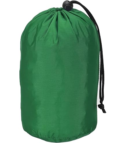 PATIKIL Stuff Sack, 5 X 10 Inch Waterproof Outdoor Storage Sack Portable Drawstring Dust Flap Bag Lightweight Bag For Camping Hiking Travel, Green For Sale | North Las Vegas, NV | Nellis Auction