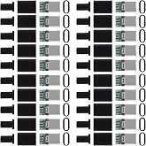 20 Pack USB C Connector - USB 3.1 Male Plug Port Type C Connector for Cable Repair - Solder Adapter with PCB Board - Black Housing