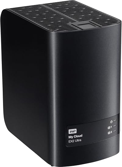 WD 16TB My Cloud EX2 Ultra 2-Bay NAS Network Attached Storage RAID WD Red Drives