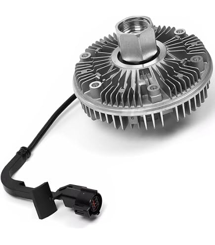 Electric Cooling Fan Clutch Replacement For Ford 6.0L Power Stroke – Fits F250/F350/F450/F550/E-Series 2003-2010, F650/F750 2004-2007 (Hayden 3261)