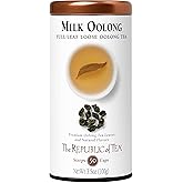 The Republic of Tea — Milk Oolong Full-Leaf Loose Tea Tin, 3.5 oz Tin, Steeps 50 Cups