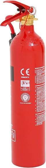 Firechief FXC2 CO2 Fire Extinguisher 2kg Aluminium Red XTR Fire Safety view 6
