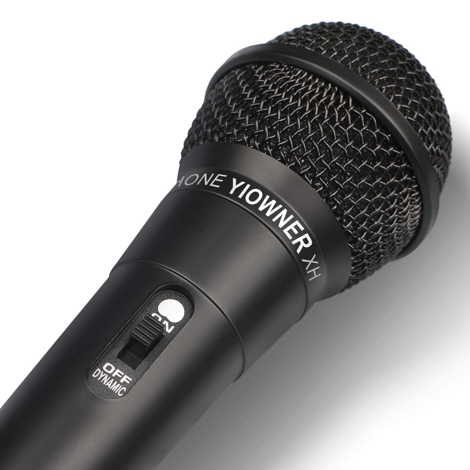 YIOWNER Wired Karaoke Microphone, Handheld for Singing, With 2.5m Cable, Vocal Dynamic Mic for Speaker, AMP, Mixer, DVD