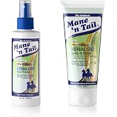 Mane 'n Tail Herbal Gro Leave-in Care Combo Set, Leave-in Creme (5.5 Oz) &amp; Spray Therapy (6.5 Fl Oz)