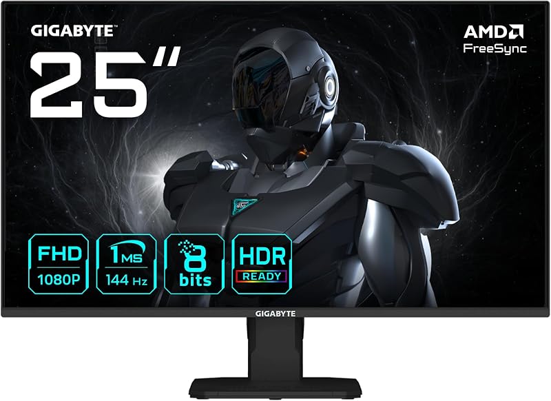 GS27F2 27" FHD Gaming Monitor - 1920 x 1080, 240Hz, 1ms, 300 cd/m², FreeSync, HDR Ready, HDMI 2.0, Displayport 1.4