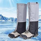 HipierFx Unisex Waterproof Gaiters for Hiking Lightweight Leg Gaiters for Hiking Walking Climbing Hunting Skiing