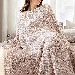 Snuggle Sac Heather Taupe Throw Blanket for