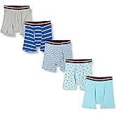 Amazon Essentials Men's Underwear Boxer Briefs, Comfortable Cotton, Tag-Free