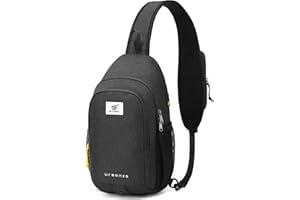 SKYSPER Sling Bag Anti Theft Crossbody Bag RFID Lightweight Travel Shoulder Chest Bag for Hiking Walking
