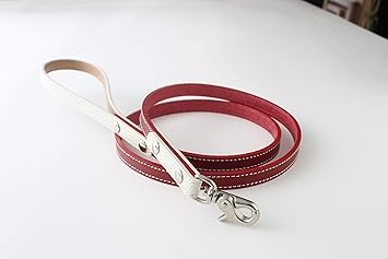 Amazon 犬 リード おしゃれ 可愛い 革 小型犬 超小型犬 犬のリード Le M レッド 犬の首輪屋てるべる リード 通販 Amazon 犬 リード おしゃれ 可愛い 革 小型犬 超小型犬 犬のリード Le M レッド 犬の首輪屋てるべる リード 通販