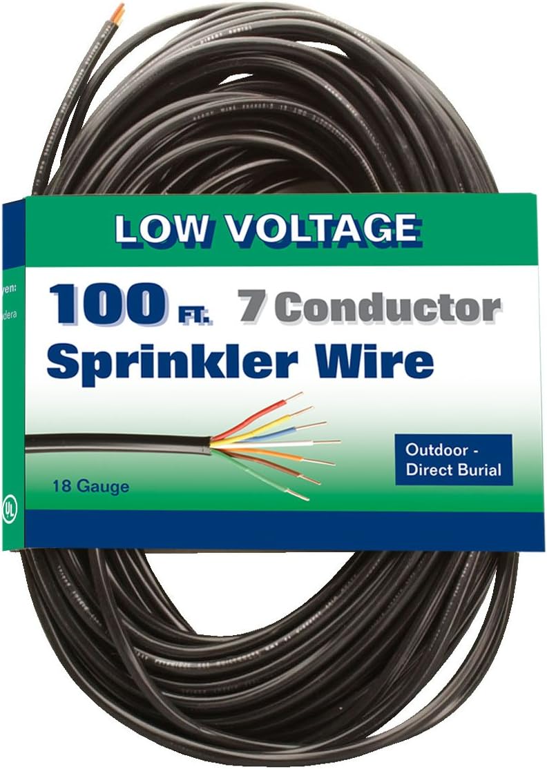 Coleman Cable 096361008 Solid 30Volt Underground Sprinkler System