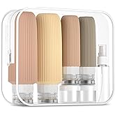 Mrsdry 16 Pack Travel Bottles for Toiletries, Large 6oz Silicone Travel Containers, Leak Proof Refillable Liquid Shampoo And Conditioner Travel Essentials