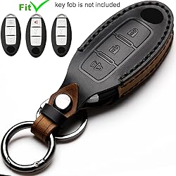ZiHafate Leather Car Key Fob Cover Compatible with