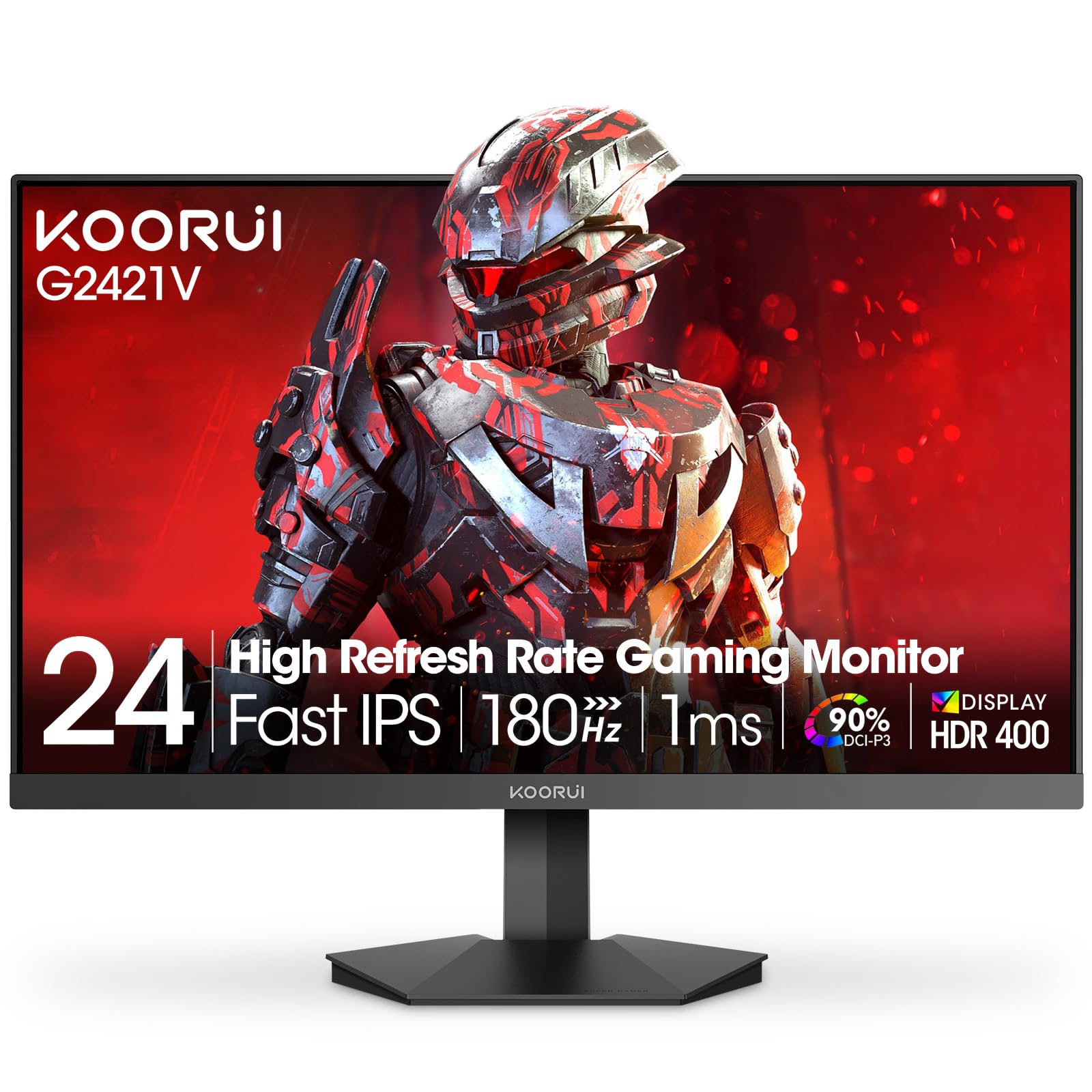 KOORUI Gaming Monitor, 24
