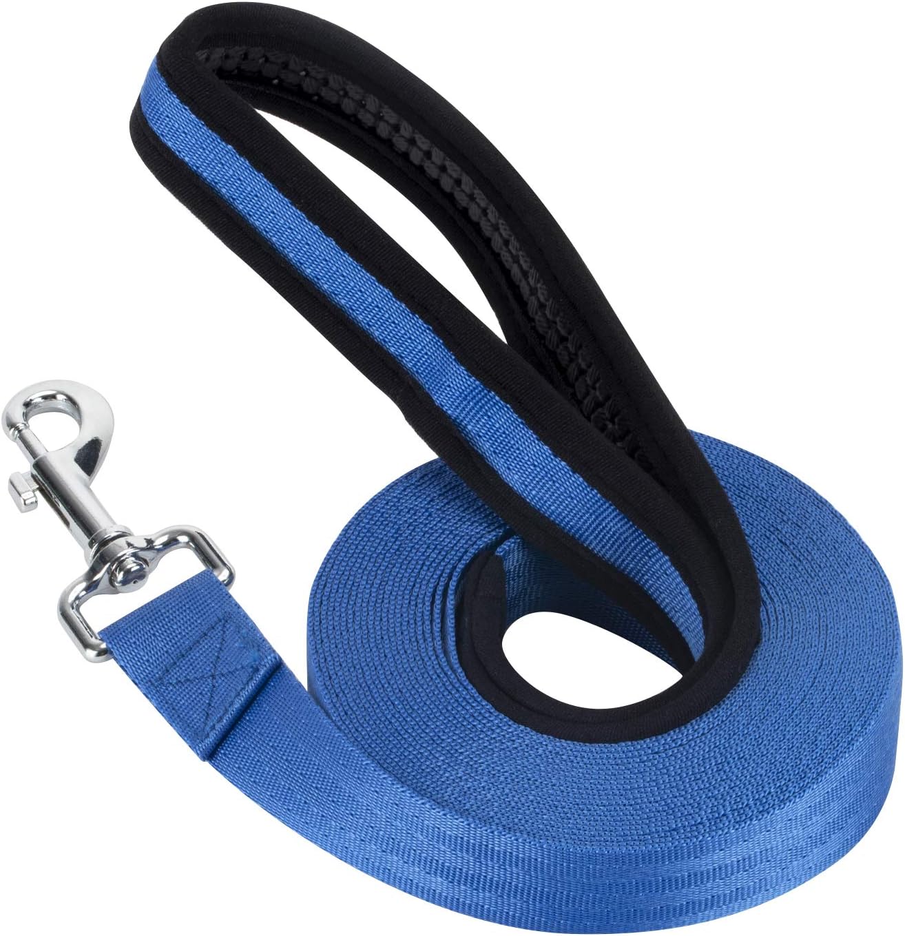 3er Set Bissfeste Hundeleinen 60cm - Robuste Trainingsleinen In Schwarz, Blau, Silber