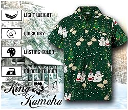 Funky Hawaiian Shirt, Shortsleeve, X-Mas, Christmas