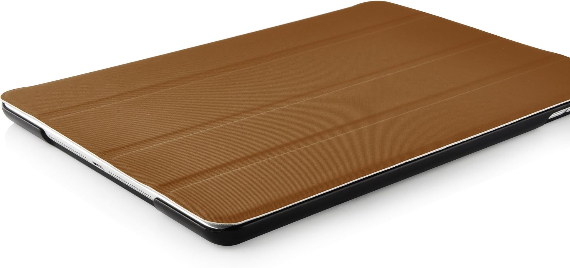 VEO iPad Air Case, iPad 9.7 2017 Case - Full Body Slim-Fit Magnetic Smart Cover for iPad Air (5th Generation) and iPad 9.7 (2017), Brown