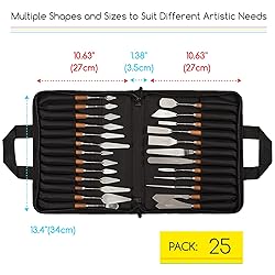 MEEDEN Artist Painting Knife Set: 25Pcs Assorted