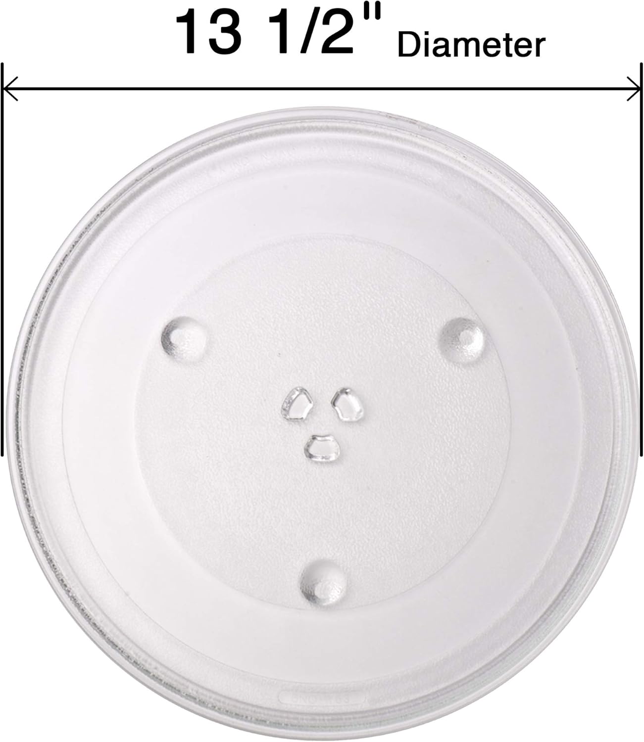 F06015Q00AP Exact Replacement Part for Panasonic 13.5'' Microwave Glass Tray/F06015Q00AP/30QBP4119/TJF06015Q00AP(NOT FRIGIDAIRE-Compatible) - Dishwasher Safe: Home Improvement