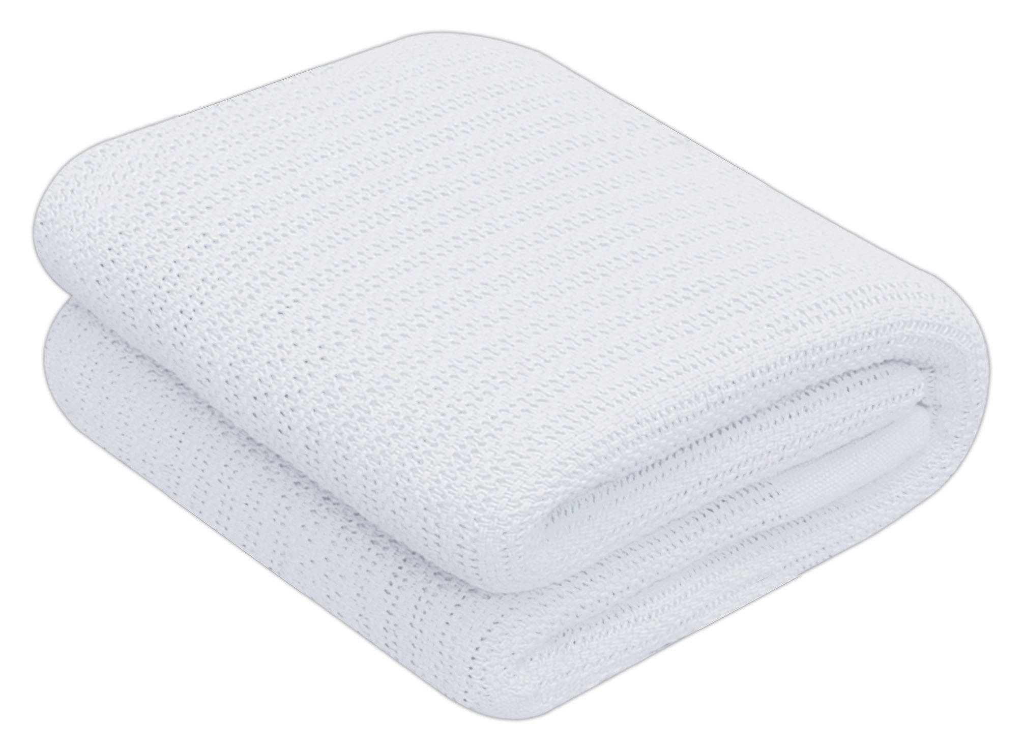 Darling 100 COTTON CELLULAR BLANKET Soft & Cozy Blankets & Throws